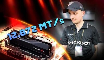 رکورد سرعت DDR5 جابه‌جا شد؛ یک قدم مانده به 13000 مگاترنسفر بر ثانیه