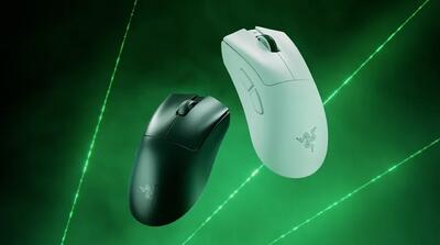 Razer از ماوس گیمینگ DeathAdder V4 Pro رونمایی کرد؛ برای نخستین بار مجهز به حسگر اسکرول اپتیکال