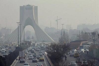 شاخص آلودگی هوای تهران؛ امروز ۲۰ تیرماه