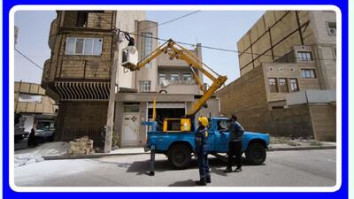 قطع ۱۱۰ انشعاب غیرمجاز برق در شهرک فاطمیه قم