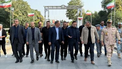 بازدید مسرور از اراضی مستعد ایجاد منطقه آزاد مشترک میان ایران و آذربایجان