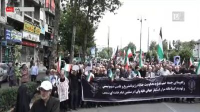 راهپیمایی خشم و نصر در سراسر گیلان برگزار شد