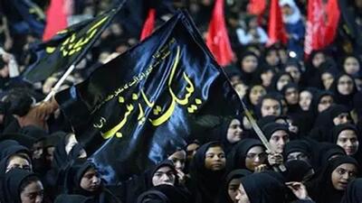 اجتماع بزرگ زینبیون در مصلی آران و بیدگل + فیلم