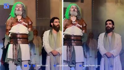 نوید محمدزاده و بهرام افشاری در اجرای تاثیرگذار «ای ایران»