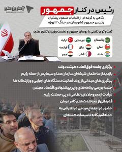 رئیس‌جمهور در دوران جنگ کجا بود و چه می‌کرد؟