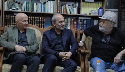 دیدار جبلی با اکبر عبدی و عوامل سریال «سبزواران»
