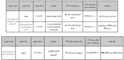 پیش فروش کوییک و ساینا از دوشنبه 23 تیر
