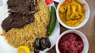 طرز تهیه تباهگ غذای اصیل بلوچی