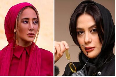 نگاه روز | سلفی خاص مارال فرجاد و بهاره افشاری قبل از رفتن به آرایشگاه