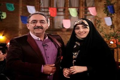 تصویر روز | رونمایی ستاره سادات قطبی از بدل همسرش شهرام شکیبا / این همه شباهت مگه داریم