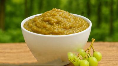 طرز تهیه رب غوره بدون تلخی و آب انداختن