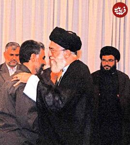 عکس/ چهره خندان رهبری ۲۴ سال پیش در حال روبوسی با سردار سلیمانی | اقتصاد24