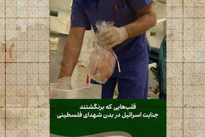 سرقت اعضای بدن شهدای فلسطینی توسط اسرائیل!
