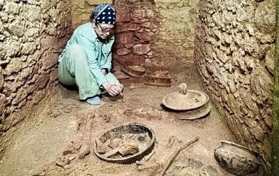 کشف مقبره ۱۶۰۰ساله پادشاه مایایی