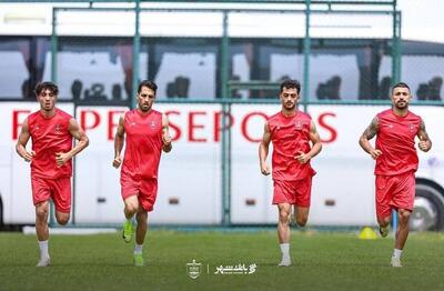 تمرین پرسپولیس، امروز در ترکیه برگزار شد
