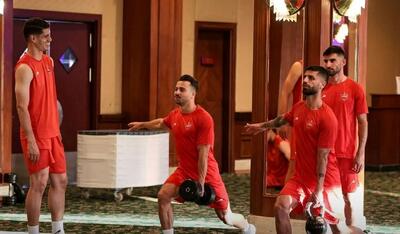 پرسپولیسی‌ها در ترکیه به بدنسازی پرداختند