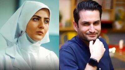تصویر روز | مریم موسویان و پویا امینی در پشت صحنه سریال آتش سرد | گلی شی