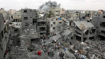 شهادت حداقل ۱۷ فلسطینی در حملات هوایی اسرائیل در سراسر غزه