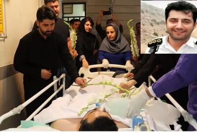 اهدای عضو شهید “توحید مهرپور” پلیس وظیفه شناس در رشت به ۳ بیمار