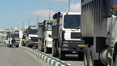 دولت ۱۰۰ میلیارد تومان برای جبران خسارات کامیون‌داران تخصیص داد