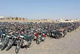 مزایده موتورسیکلت تک پر  رنگ : مشکی  مدل : 94