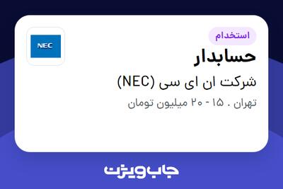 استخدام حسابدار - خانم در شرکت ان ای سی (NEC)