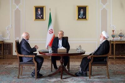 برگزاری جلسه سران قوا  به میزبانی رئیس جمهور / عکس