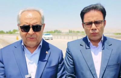بازدید استاندار آذربایجان شرقی از طرح بهسازی آزادراه تبریز-زنجان