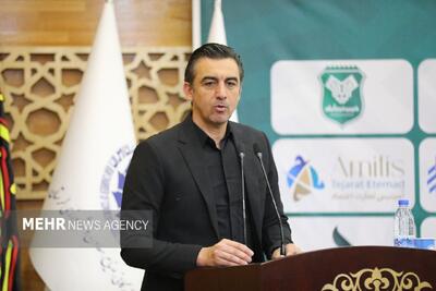 مراسم معارفه سرمربی جدید خیبر