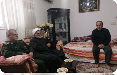 عیادت مسئولان نکا از ذاکر اهل بیت