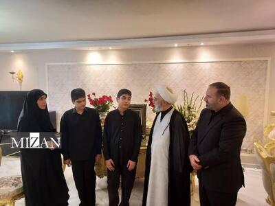 دادستان کل کشور در منزل شهید عباس شفیعی حضور یافت/ حجت‌الاسلام والمسلمین موحدی: انسجام و وحدت امروز ملت ما، از برکات حماقت دشمن است