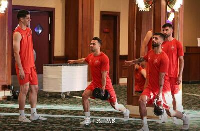 برگزاری تمرین عصر امروز پرسپولیس در سالن - پارس فوتبال