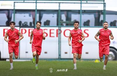 برگزاری تمرین پرفشار پرسپولیس در ترکیه - پارس فوتبال