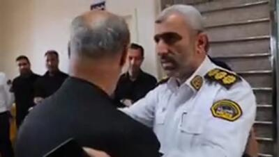 فیلم خداحافظی تلخ خانواده شهید مهرپور با پیکر او / او توسط سارق زیر گرفته شده بود