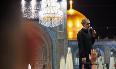 مداحی محمدحسین پویانفر و سیدرضا نریمانی دهه دوم محرم در حرم امام رضا (ع)