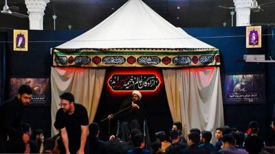 قابی خاطره انگیز از سوگوارای نوجوانان در شب های پرشور محرم لارستان + عکس