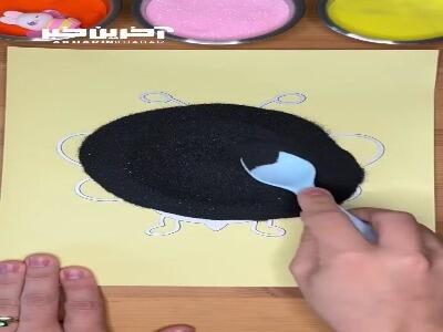 نقاشی روی شن رضایت‌بخش