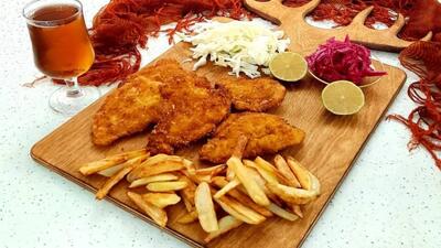 آموزش گام به گام پخت شنیسل رستورانی