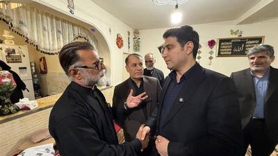 استاندار کردستان با خانواده شهدای تجاوز رژیم صهیونیستی دیدار کرد