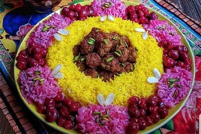 اگر آلبالو پلوی شیرین دوست نداری این ویدیو رو ببین