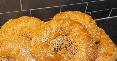 تهیه نان صبحانه با بافت عالی و طعم خوشمزه