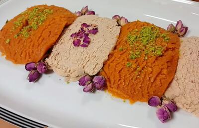 تهیه حلوا کفگیری تبریز / حلوا به این خوشمزگی مگه میشه !