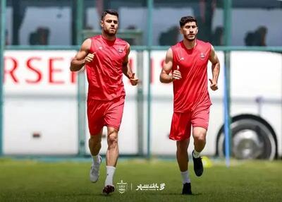 انگیزه بالای مدافع پرسپولیس در تمرینات