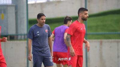 شروع تمرینات بازیکنان پرسپولیس با حضور وحید هاشمیان (21 تیر)