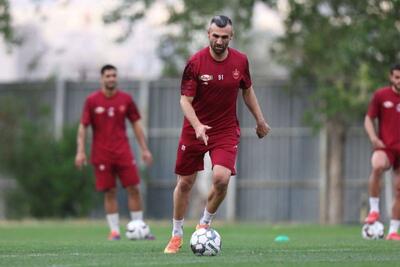 حضور دورسون در اردوی پرسپولیس