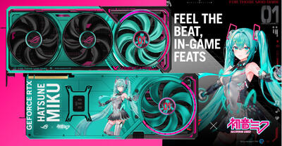 ایسوس از کارت گرافیک RTX 5080 ROG Astral Hatsune Miku رونمایی کرد