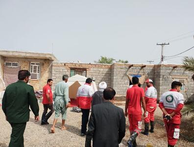 هلال‌احمر کرمان به ۳۲۰ فرد سیل‌زده در استان امدادرسانی کرد
