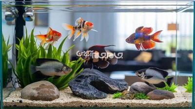 تولید و پرورش ۱۸ میلیون قطعه ماهی زینتی در آذربایجان شرقی