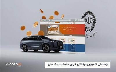 راهنمای تصویری وکالتی کردن حساب بانک ملی در سامانه فیروزه+نکات