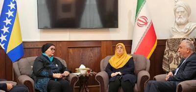دیدار مهاجرانی و وزیر خارجه پیشین بوسنی